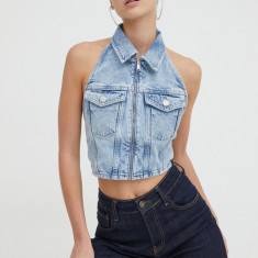 Tommy Jeans top din denim DW0DW17071