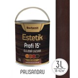 Lazura lemn Bochemit Estetik Profi 3l, palisandru, 18-42mp, protectie 15 ani+