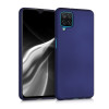 Husa pentru Samsung Galaxy A12, Silicon, Albastru, 54052.64, Carcasa, Kwmobile