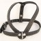 Ham piele reglabil 33 &ndash; 43 cm Nr 0 negru