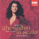 CD Opera: Angela Gheorghiu - Live From La Scala ( 2007, original, stare f.buna )
