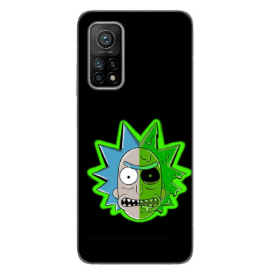 Husa compatibila cu Xiaomi Mi 10T Pro 5G Silicon Gel Tpu Model Rick And Morty Alien foto