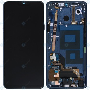 LG G7 ThinQ (G710EM) Unitate de afișare completă albastru marocan ACQ90244552 foto