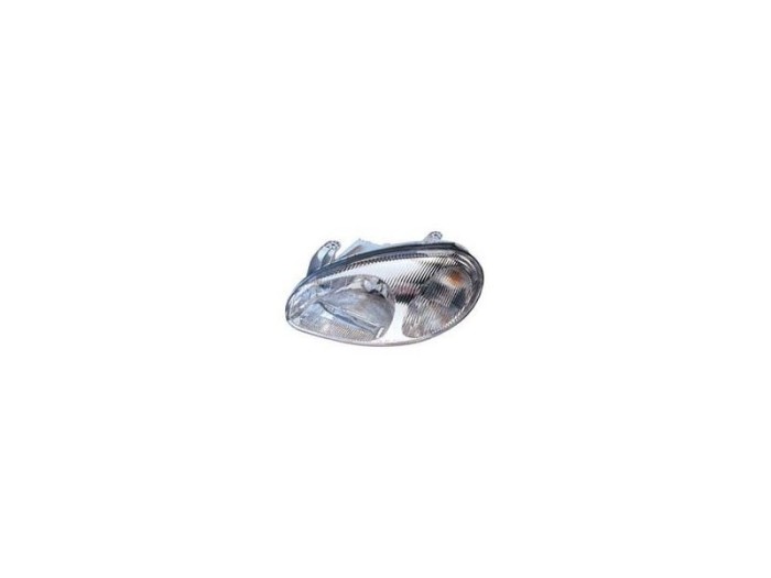 Far Daewoo Lanos Sedan/Hatchback 01.1997-12.2008 DEPO partea Dreapta , tip bec H4, carcasa neagra