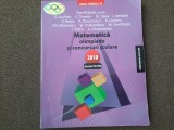 MATEMATICA OLIMPIADE SI CONCURSURI SCOLARE 2010 CLS VII-VIII DAN BRANZEI RFO