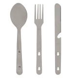Set Cutit Lingura Furculita din Otel Inoxidabil 3in1, Tacamuri, Oem