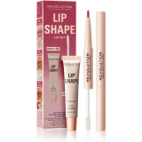 Makeup Revolution Lip Shape Kit set &icirc;ngrijire buze culoare Rose Pink 1 buc