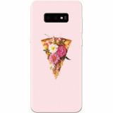 Husa silicon pentru Samsung Galaxy S10 Lite, Flower Pizza