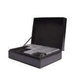 Caseta pentru 100 capsule de monede QUADRUM, negru