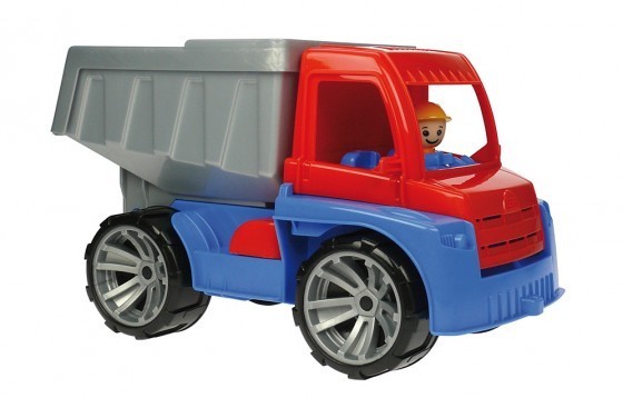 Camion Basculanta 30Cm Truxx Din Plastic Cu Figurina Camion Basculanta 30Cm Truxx Din Plastic Cu Figurina