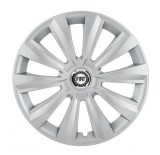 Cumpara ieftin Set 4 Capace Roti Autohelix MSA&reg;, potrivite jantelor de R16, pentru Fiat, model delta cromat