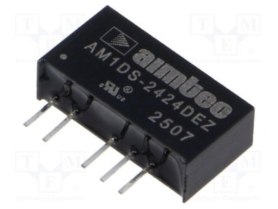 Convertor DC/DC AIMTEC AM1DS-EZ 1W 24V THT SIP7 foto