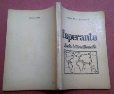 Esperanto. Limba internationala (Studiu Analitic) - Nicolae V. Bulencea foto