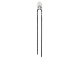 LED 3mm Turquoise 800mcd 20&deg; Convex 3.5-4V 2.5mm