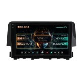 Cumpara ieftin Navigatie Honda Civic X Sedan (2015-2021), Android, X-Octacore 8GB RAM + 256GB ROM, 9.5 Inch - AD-BGX9008+AD-BGRKIT004