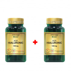Pachet Acid Hialuronic 100mg, 60 + 30 tablete, Cosmopharm