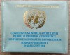 Cutie bomboane CIBO, editie rara cu ocazia Conferintei ONU la Bucuresti 1974