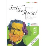 Percorsi italiani. Senti che Storia! Libro + CD - Luca Di Dio, Rosella Bellagamba