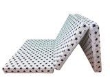Saltea pliabila pentru copii MyKids 120x60x5 cm, stele albastre
