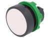 Comutator apăsare 22mm alb stabilizat