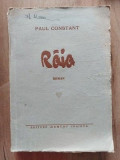 Raia- Paul Constant Cu autograf si dedicatie