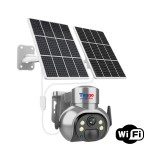 Camera de Supraveghere 8mp 4K cu Incarcare Solara WIFI, Panou 20W, Rain Charging, Rotire Din Aplicatie, Rezistenta La Apa IP 66