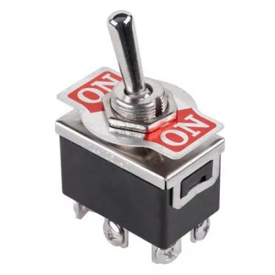 Intrerupator ON-ON 6A 250V KN3(C)-202 cu retinere foto