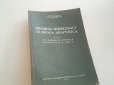 IUSTIN MOISESCU( VIITORUL PATRIARH), IERARHIA BISERICEASCA IN EPOCA APOSTOLICA. EDITIA PRINCEPS- CRAIOVA 1955 FORMAT PUTIN MAI MARE 24 X 17 CM.
