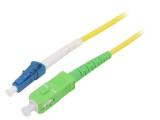Patch Cord Fibră Galben OS2 LC/UPC-SC/APC 30m LSZH