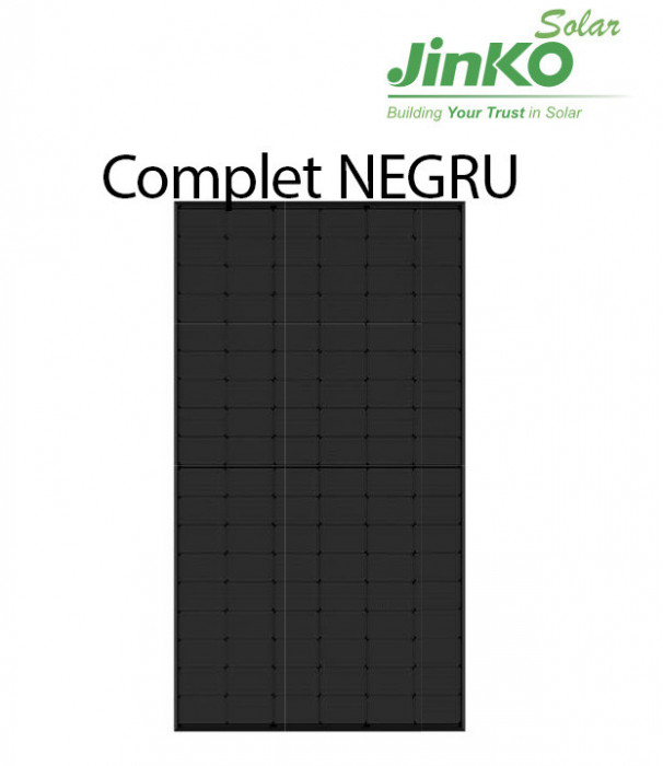 Panou Fotovoltaic Jinko Solar JKM430N-54HL4R-B, 430W, 30mm,&nbsp;Tiger