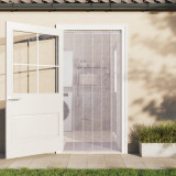 VidaXL Perdea pentru ușă, transparent, 200 mmx1,6 mm 10 m, PVC