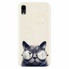 Husa silicon pentru Apple Iphone XR, Cool Cat Glasses