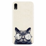 Husa silicon pentru Apple Iphone XR, Cool Cat Glasses