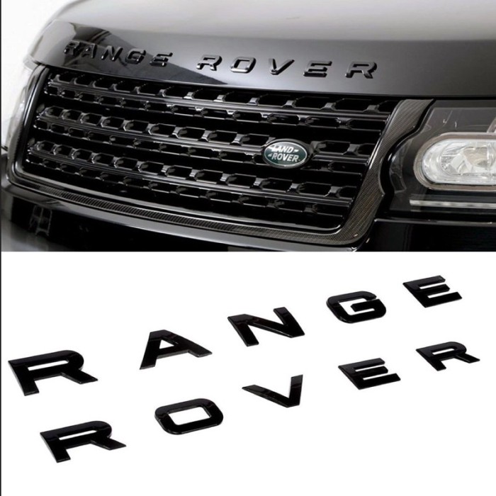 Emblema RANGE ROVER ,negru