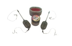 set pescuit Accesorii pescuit &gt; Nada si momeli cu 2 monturi +presa+ si pop up
