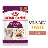 Cumpara ieftin Royal Canin Sensory Taste, hrana umeda pisica (in sos), 12x85 g