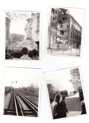 Lot 6 fotografii Bucuresti, cutemurul din martie 1977 foto