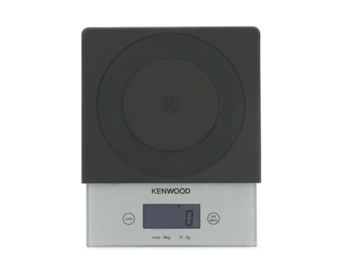 Cantar de bucatarie Kenwood AT 850 B, afisaj LCD, 8 kg - RESIGILAT