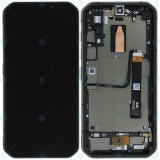 Capacul frontal al modulului de afișare Blackview BL6000 Pro + LCD + digitizer negru