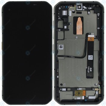 Capacul frontal al modulului de afișare Blackview BL6000 Pro + LCD + digitizer negru foto