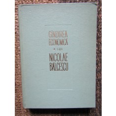 SULTANA SUTA SELEJAN - GANDIREA ECONOMICA A LUI NICOLAE BALCESCU