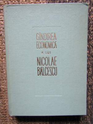 SULTANA SUTA SELEJAN - GANDIREA ECONOMICA A LUI NICOLAE BALCESCU foto