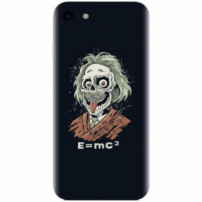 Husa silicon pentru Apple Iphone 5c, Albert Einstein Caricature foto