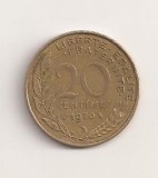 Moneda Franta - 20 Centimes 1970 v2, Europa