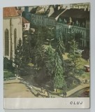 CLUJ , texte de TIBERIU MORARIU , fotografii de ION MICLEA , TEXT IN LIMBA FRANCEZA , 1965 , PREZINTA HALOURI DE APA * , DEDICATIE *