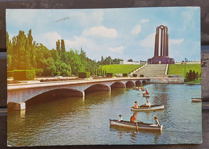 CPIB 17667 CARTE POSTALA - BUCURESTI. MAUSOLEUL DIN PARCUL LIBERTATII