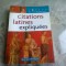 CITATIONS LATINES EXPLIQUEES - NATHAN GRIGORIEFF (CARTE IN LIMBA FRANCEZA)