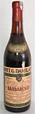 A 84 VIN ROSU BARBARESCO, DOC, CANTINE LA MORRA, CL 75 GR 12,5 RECOLTARE 1973, Sec, Europa