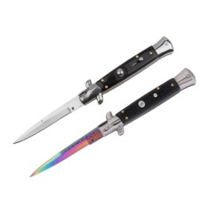 Set doua bricege cu arc, DEPOX&reg;, design italian clasic, 22 cm, multicolor/negru