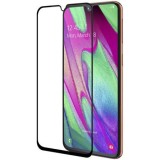 Cumpara ieftin Folie Sticla 5D Full Glue MyStyle Samsung Galaxy A40, 10H, Neagra, Protectie Ecran